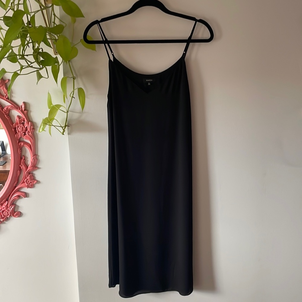 Black Babaton Slip Dress from Aritzia